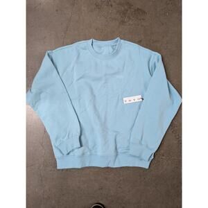 Hama NYC - Aqua Blue crewneck /L / NWT